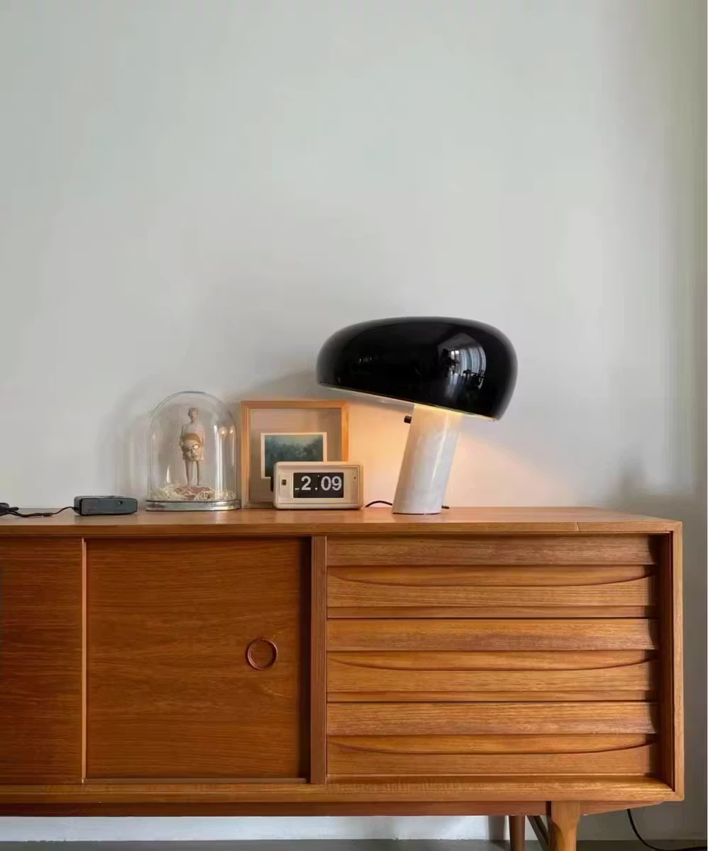 SNOOPY | Retro Marble Table Lamp