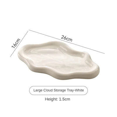Ceramic Jewelry Storage & Display Tray