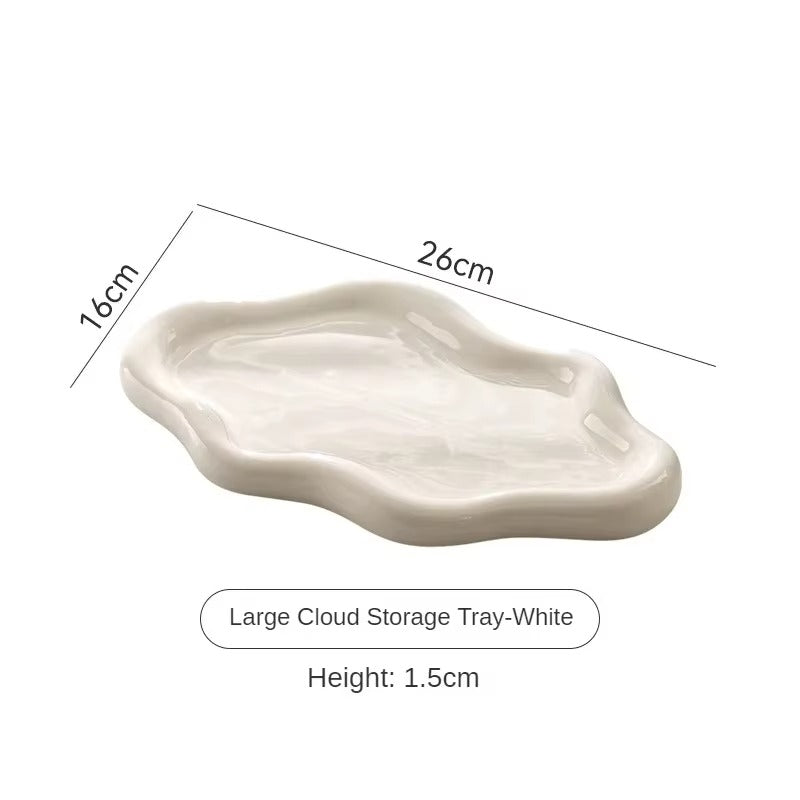 Ceramic Jewelry Storage & Display Tray