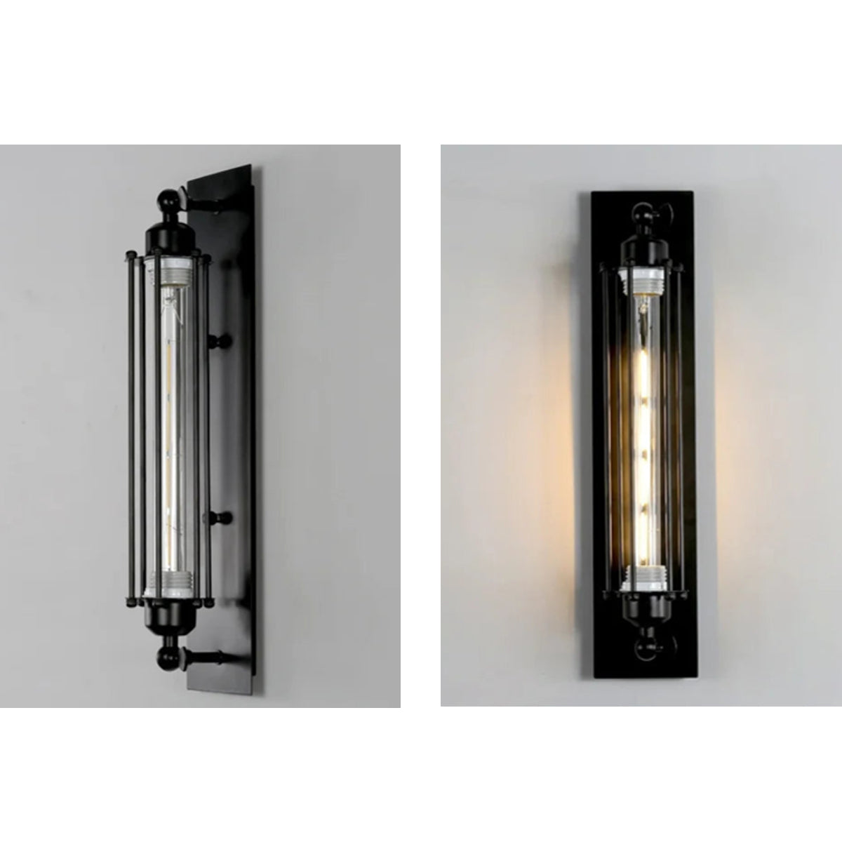 Industrial Wall Lamp - Retro Lantern Light Fixture