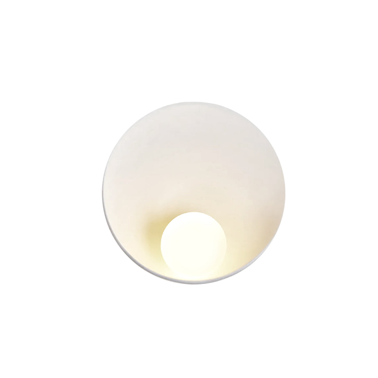 Oriental Style Wall Lamp - Exotic Dish Fixture