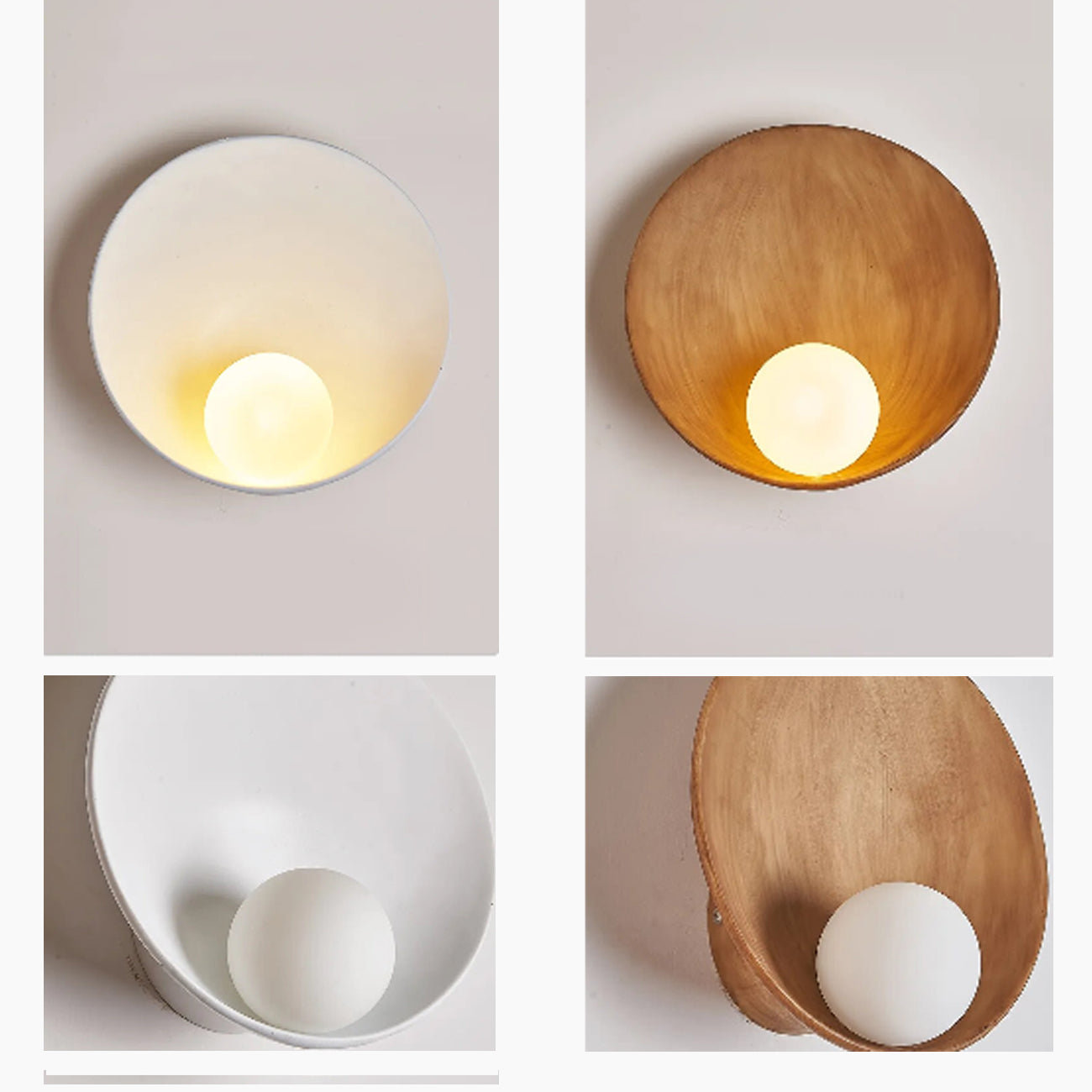 Oriental Style Wall Lamp - Exotic Dish Fixture