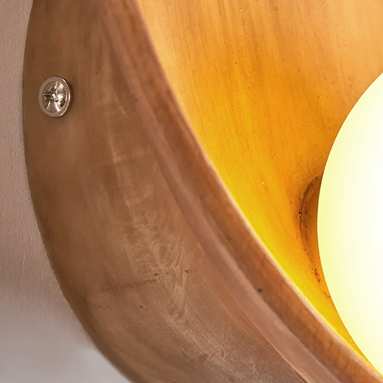 Oriental Style Wall Lamp - Exotic Dish Fixture