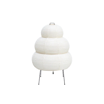 Japanese Floor Lantern – Curvy Wabi-Sabi Decor Lamp