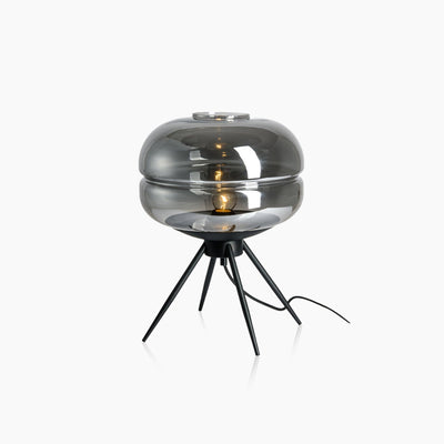 Transparent Glass Lamp – Modern Table Lamp With LED Bulb