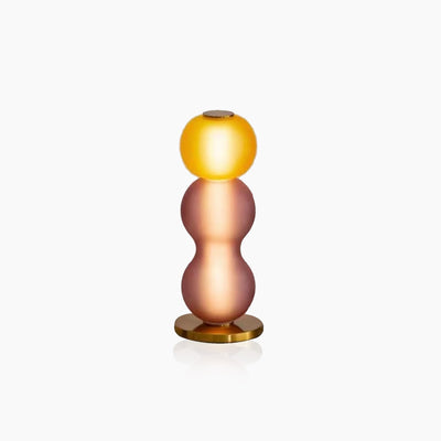 Nordic Glass Table Lamp - Colored Dyed Lighting