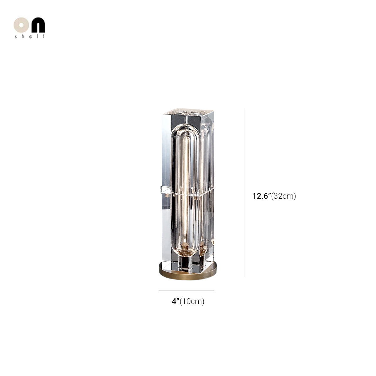 Crystal Glass Table Lamp - Hotel Style Luxury Ambient Light