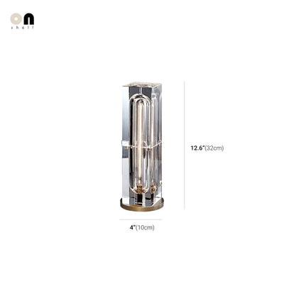 Crystal Glass Table Lamp - Hotel Style Luxury Ambient Light