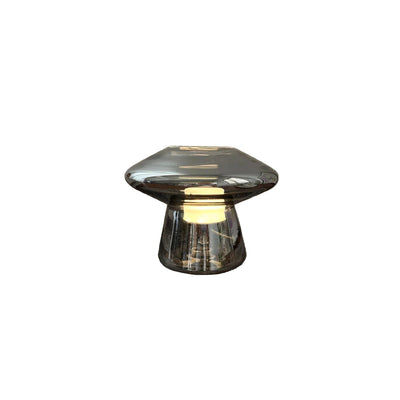 UFO Glass Table Lamp - Mini Stained Glass Light