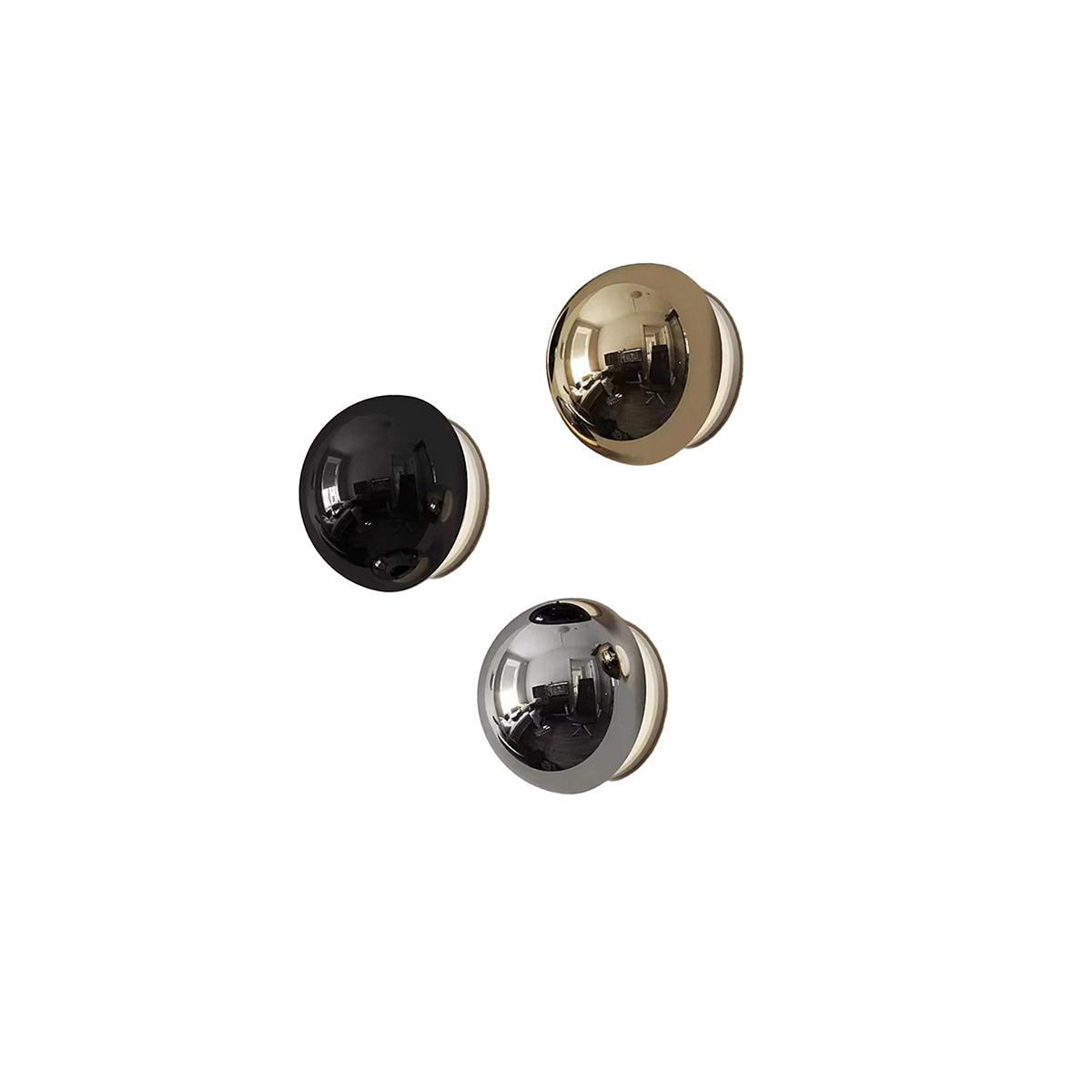 Minimalist Metal Wall Lamp - Nordichome Modern Dome Light Fixture