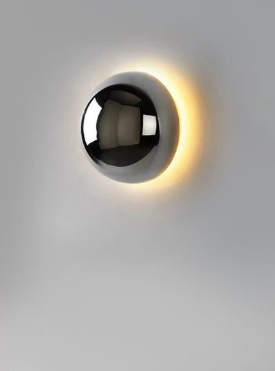 Minimalist Metal Wall Lamp - Nordichome Modern Dome Light Fixture