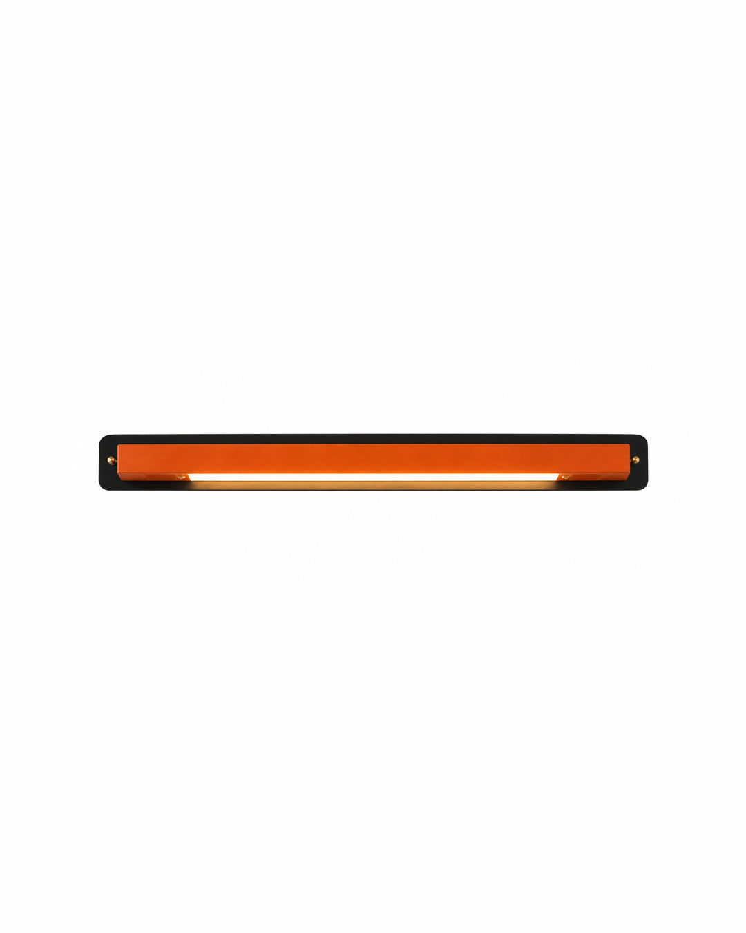 Industrial LED bar wall lamp, front view