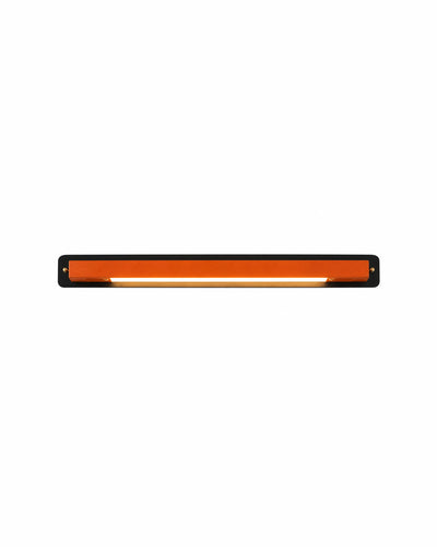 Industrial LED bar wall lamp, front view