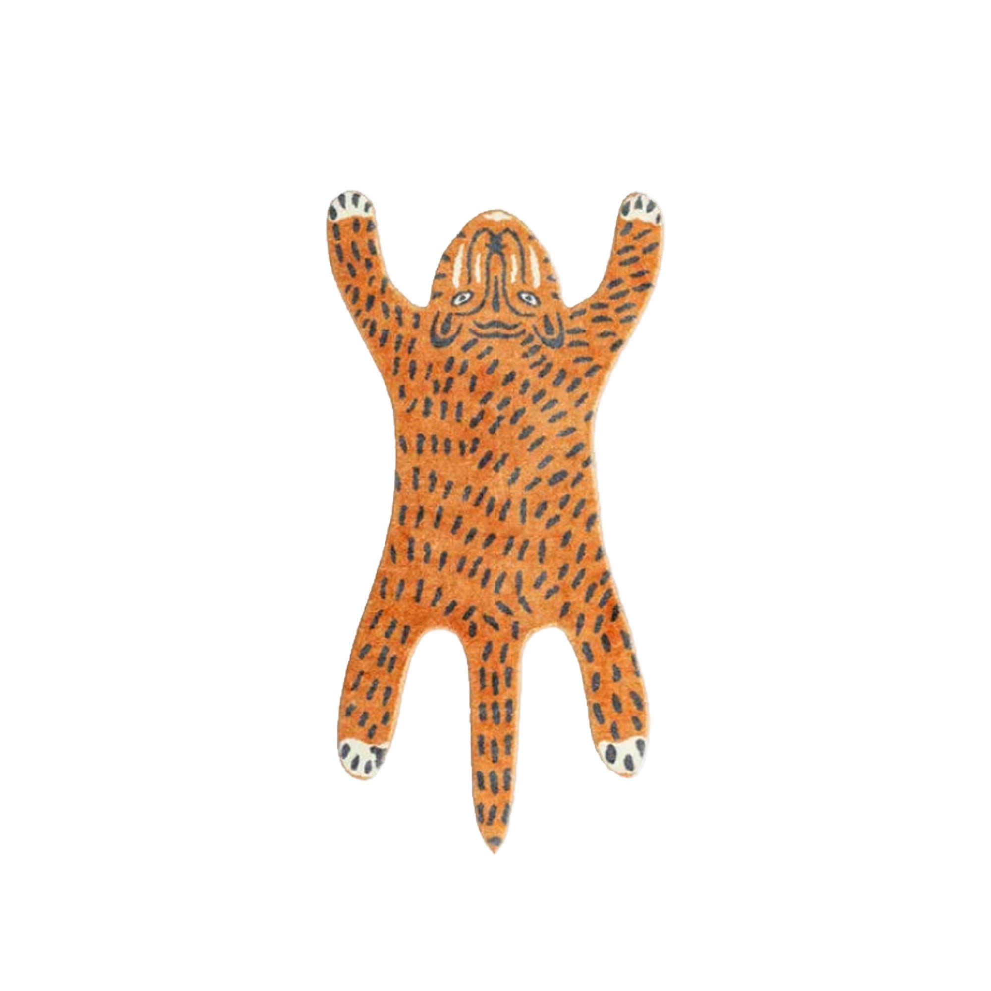 Leopard Hide Rug - Soft Floor Rug | Faux Animal Skin Mat