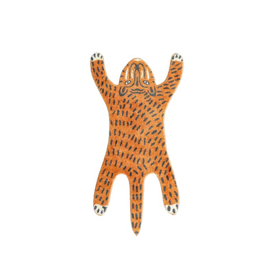 Leopard Hide Rug - Soft Floor Rug | Faux Animal Skin Mat