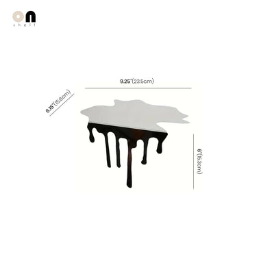 Stainless Steel Ornament | Sculptural Table Accent Plate