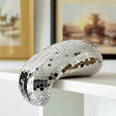 Melting Disco Ball Decorative Wall Clock - Modern Home Decor