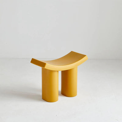 minimalist shoe changing stool for entryway and hallway