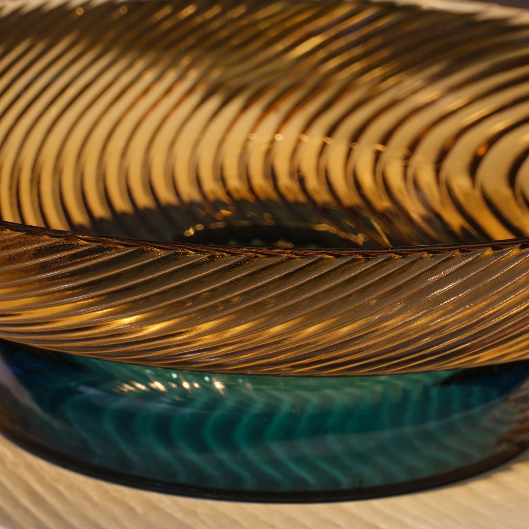 modern designer fruit bowl