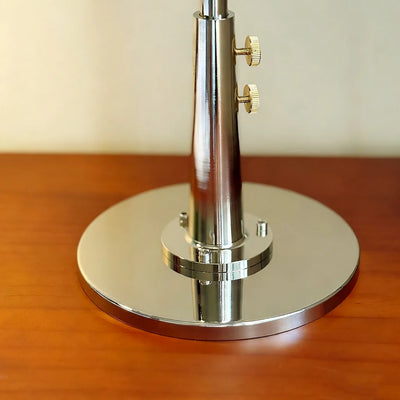 modern vintage chrome desk light
