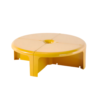 modular round coffee table