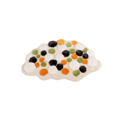 Colorful Moss Rug - Tufted Polyester Mat 2x3ft