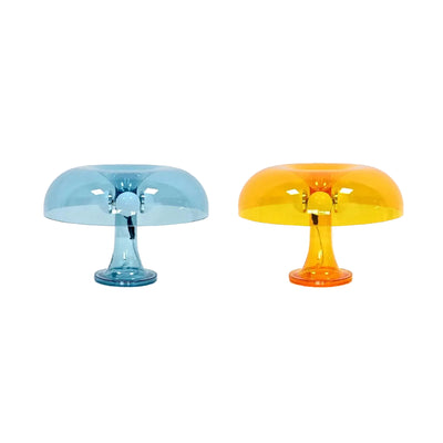 Mushroom Table Lamp | Bauhaus Style Transparent Desk Light