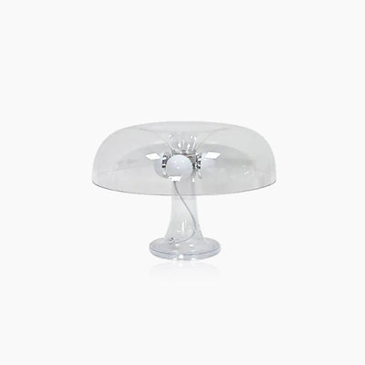 Mushroom Table Lamp | Bauhaus Style Transparent Desk Light