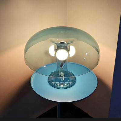 Mushroom Table Lamp | Bauhaus Style Transparent Desk Light
