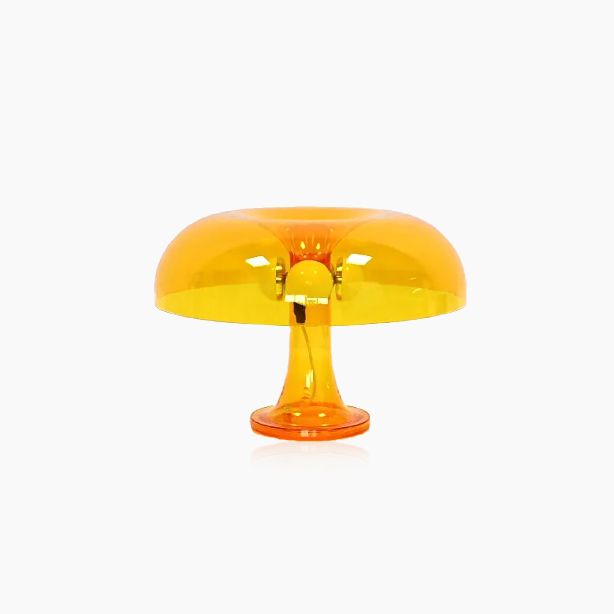 Mushroom Table Lamp | Bauhaus Style Transparent Desk Light