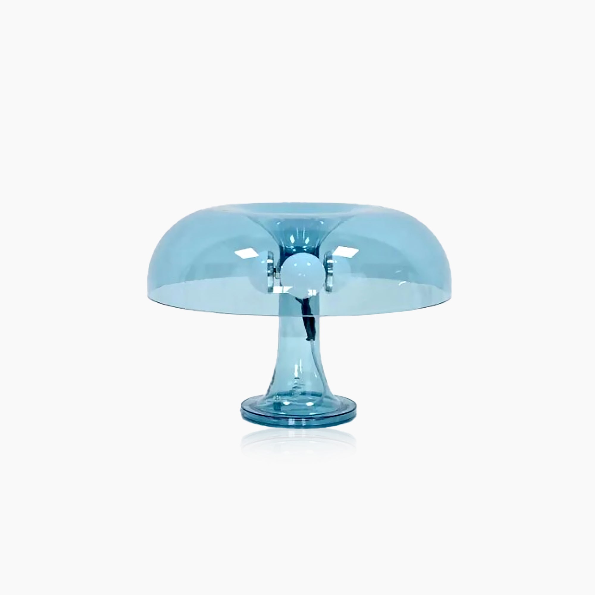Mushroom Table Lamp | Bauhaus Style Transparent Desk Light