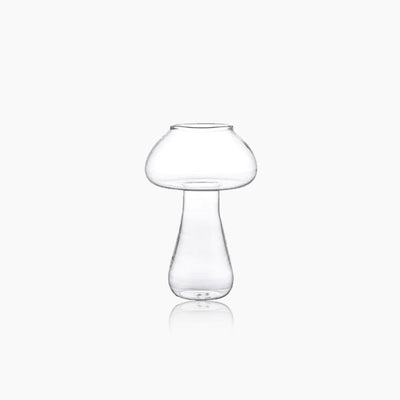Mushroom Cocktail Glass - Stylish Borosilicate Drinkware