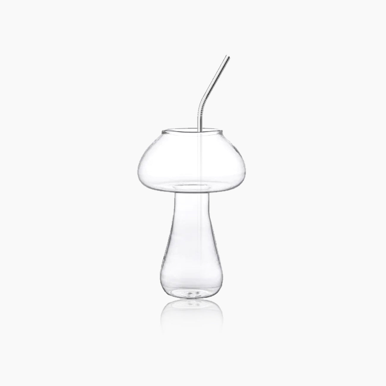 Mushroom Cocktail Glass - Stylish Borosilicate Drinkware