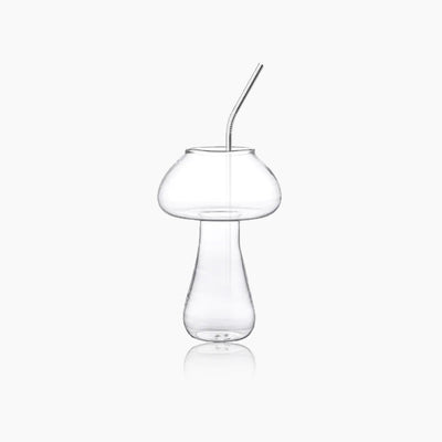 Mushroom Cocktail Glass - Stylish Borosilicate Drinkware