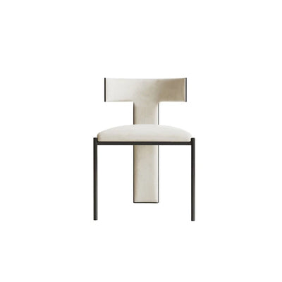 T Back Dining Chair - Modern Japandi Style Seat