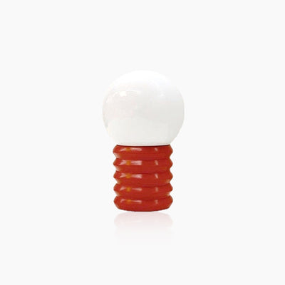 Atmosphere Table Lamp - Coil Shape Solid Wood Base