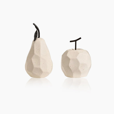 Ceramic Apple And Pear - Handcrafted Nordic Decor