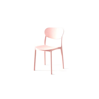 Nordic ABS Dining Chair - Minimalist Plastic Seat