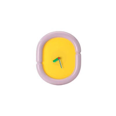 Tube Frame Wall Clock – Modern Minimalist Design