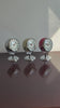 retro metal table clock with alarm