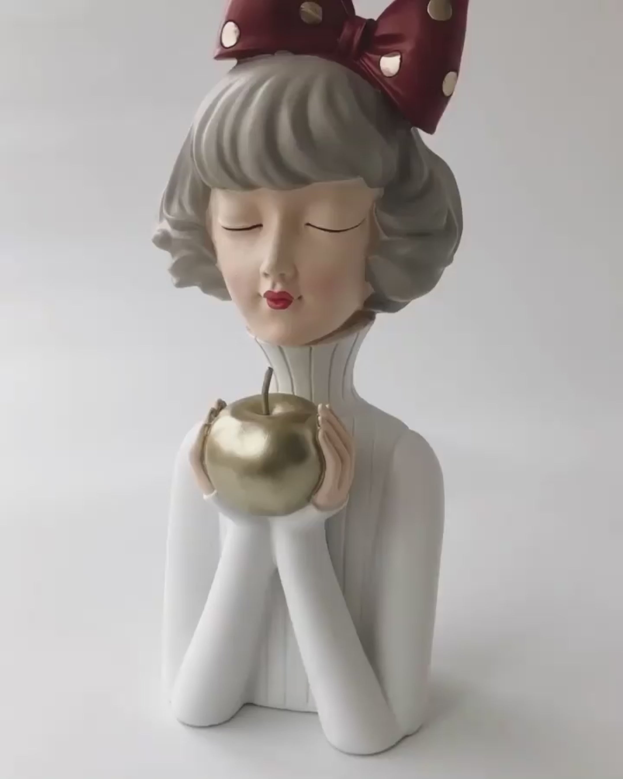 Load video: Matte finish collectible art figurine