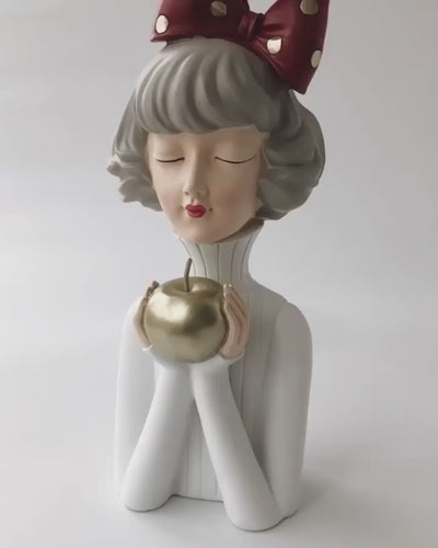 Matte finish collectible art figurine