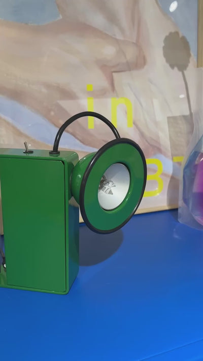 Retro Minibox Table & Wall Lamp