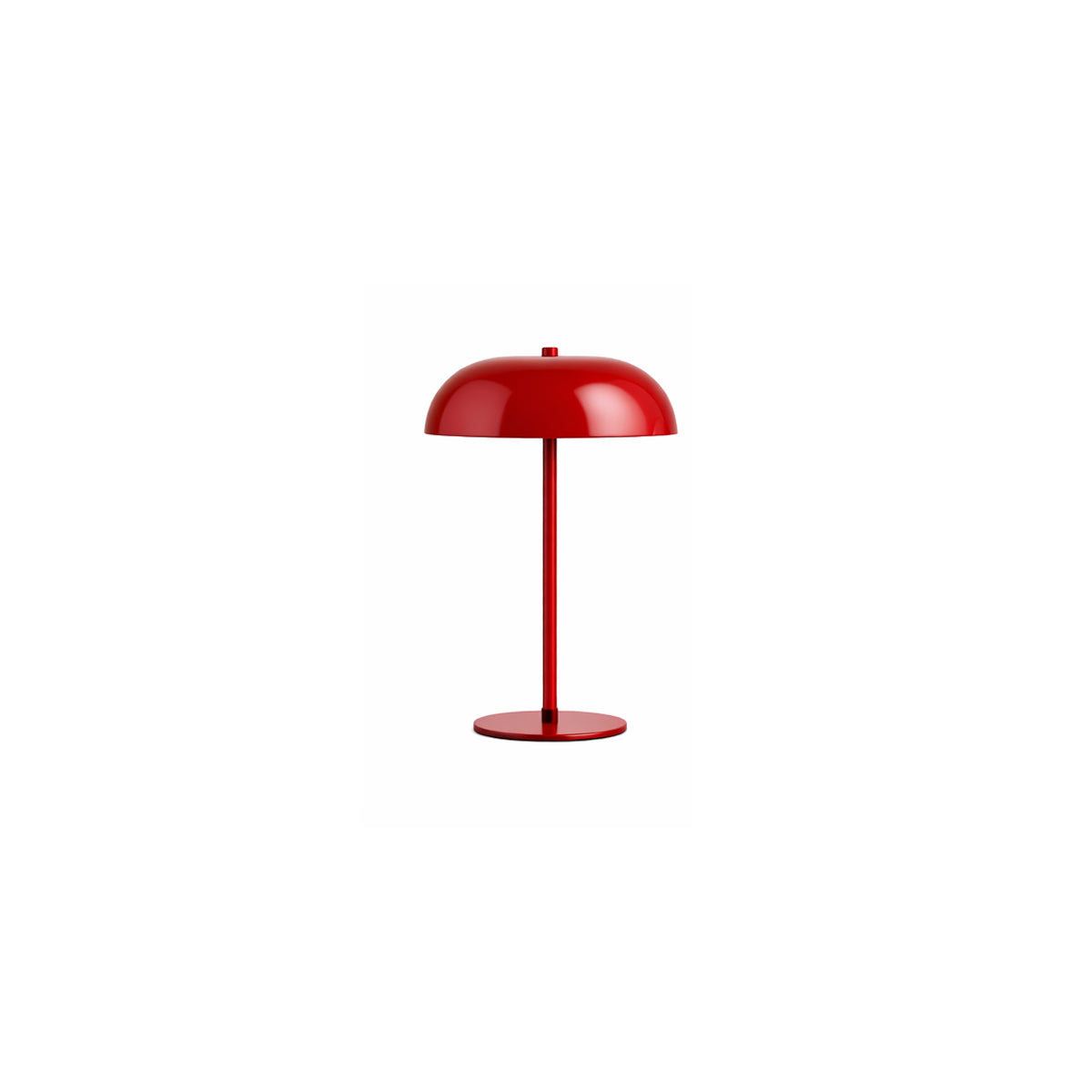 Cordless Metal Table Lamp | Portable Industrial LED Light
