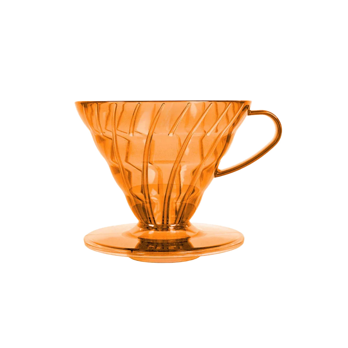 reusable V shaped pour over coffee dripper for home brewing