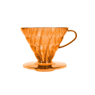 reusable V shaped pour over coffee dripper for home brewing