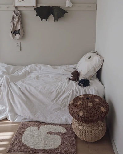soft elephant nursery rug makes a great baby shower or new parent gift