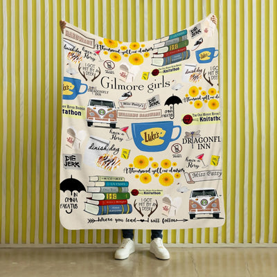 FLAVOR-FLANNEL | The Grammy Girl Foodie Throw