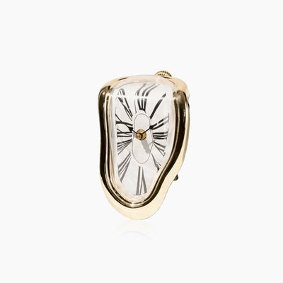 Salvador Dali Melting Clock | Surrealist Silent Desk Clock