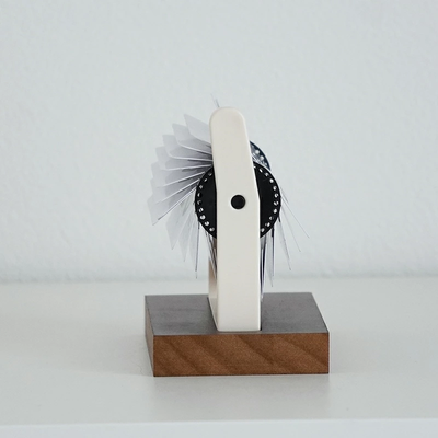 scandinavian style perpetual calendar for workspace
